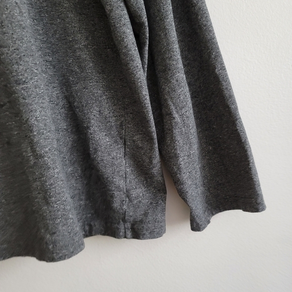 🍁 Rough Dress XL Gray Long Sleeve Casual V-Neck Shirt - Picture 6 of 7